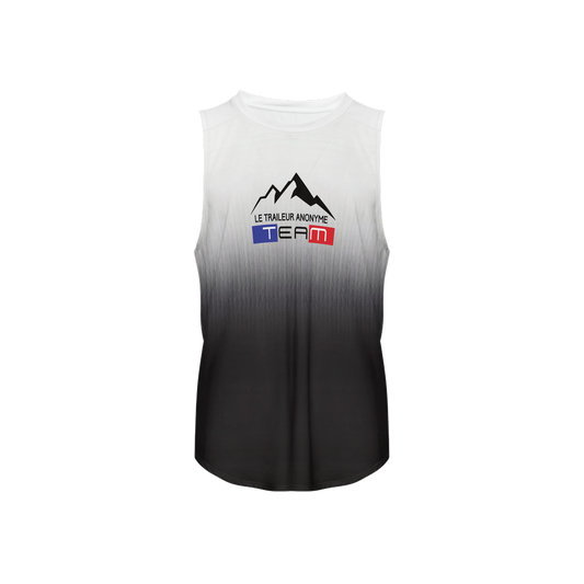 Débardeur Running Homme - Performance - B&W- Personalisation Tito