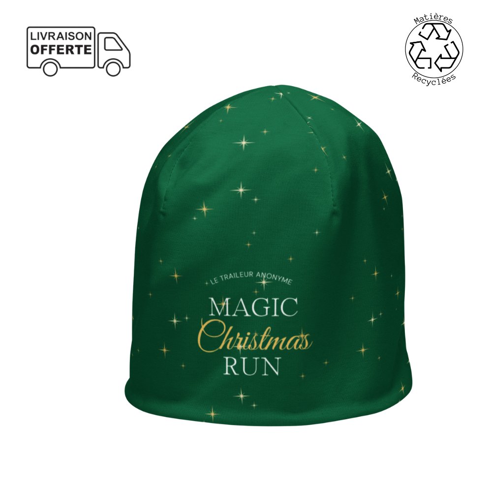 Bonnet Christmas Run - Green - Unisexe - Le Traileur Anonyme