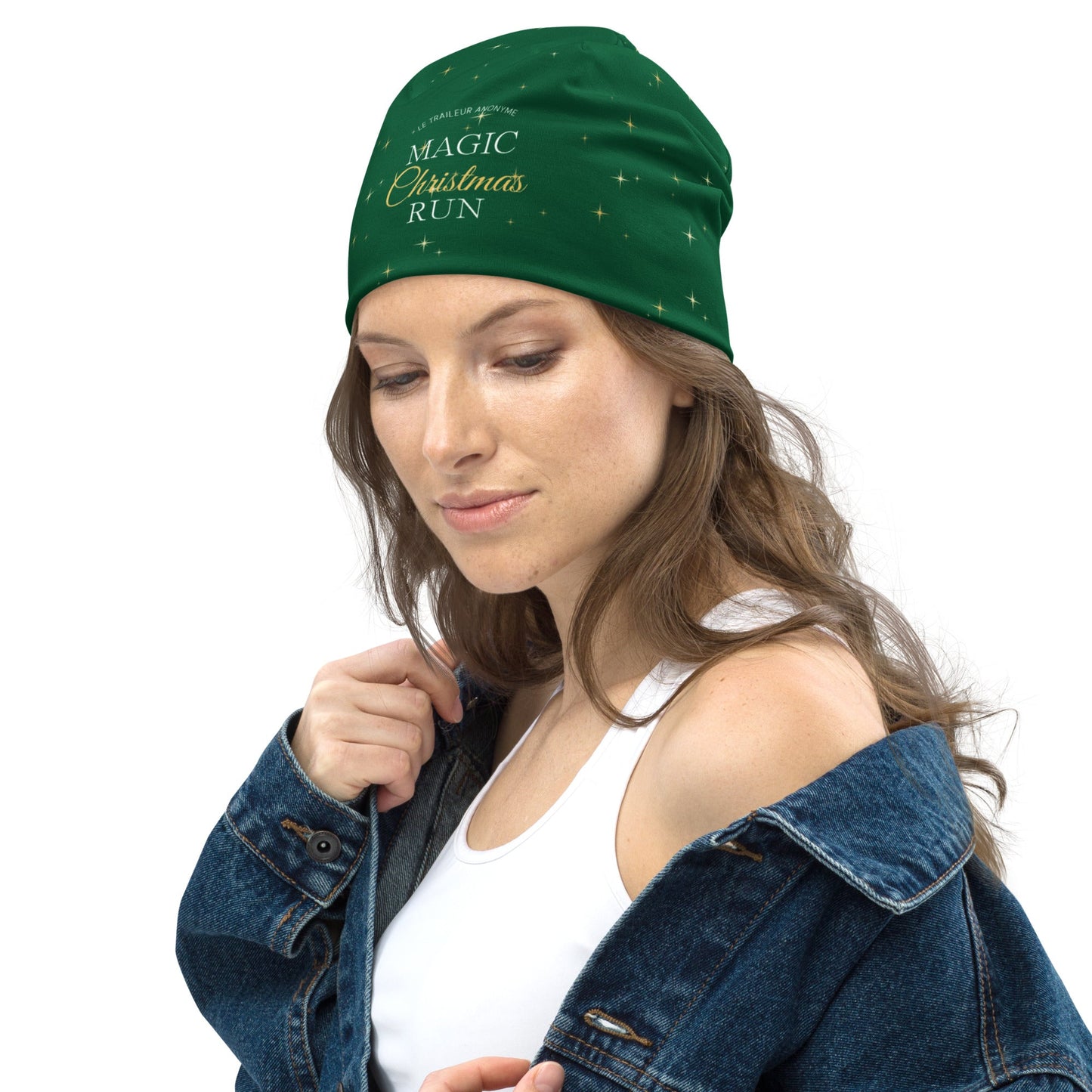 Bonnet Christmas Run - Green - Unisexe - Le Traileur Anonyme