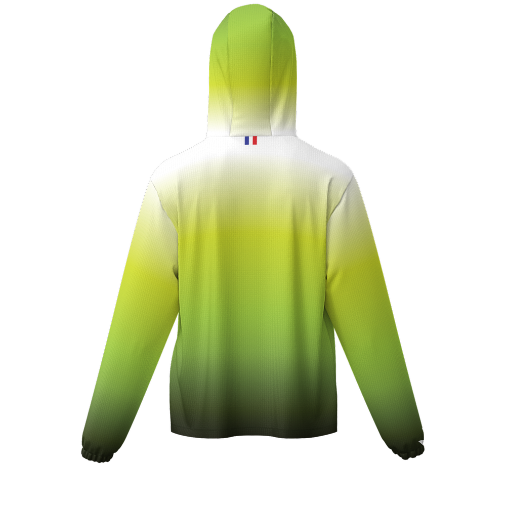 Coupe-vent Trail Unisexe Ecodear® – Léger, Résistant, Éco-conscient - Team Green Fluo