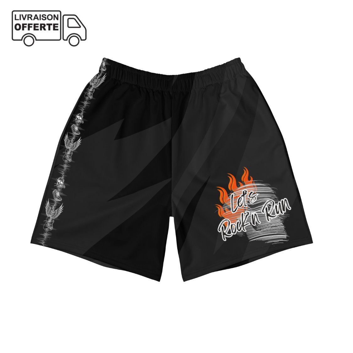 Short Sport - Recyclé- Homme - Collection Rock - Le Traileur Anonyme