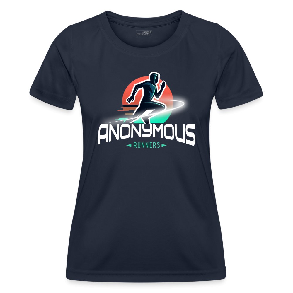 T-Shirt Running - Femme - Anonymous Runners (SPOD) - Le Traileur Anonyme