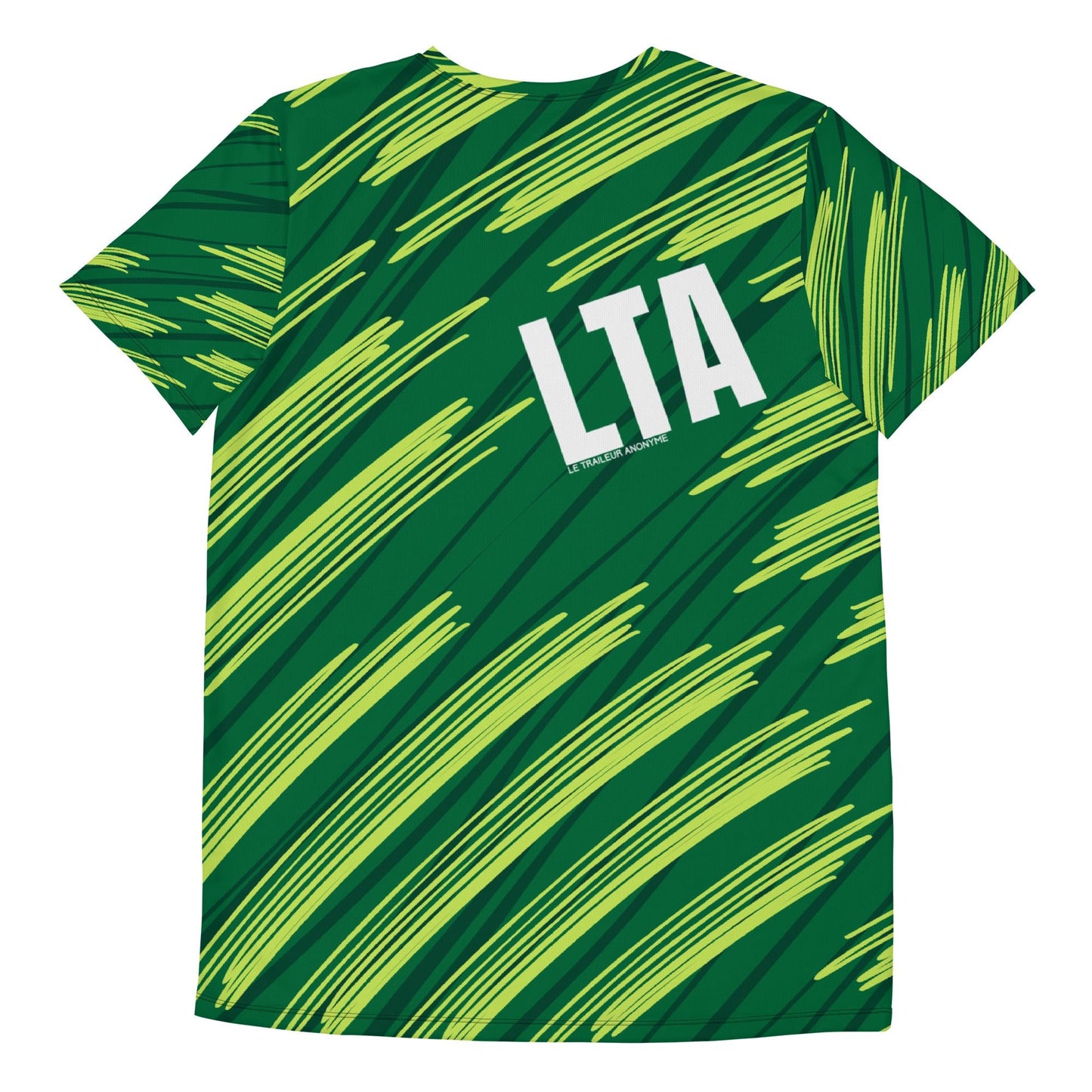 T-Shirt Running Homme - Graphix Green - Le Traileur Anonyme