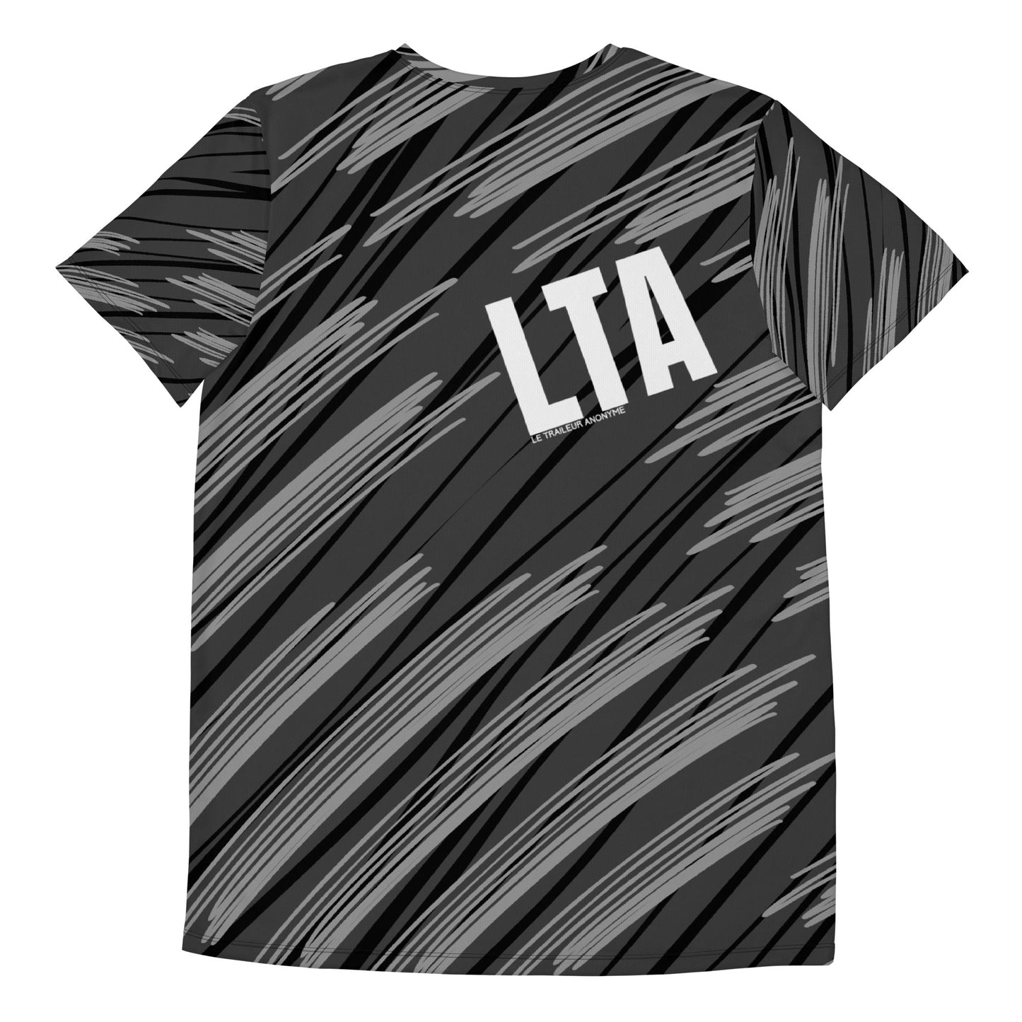 T-Shirt Running Homme - Graphix Grey - Le Traileur Anonyme