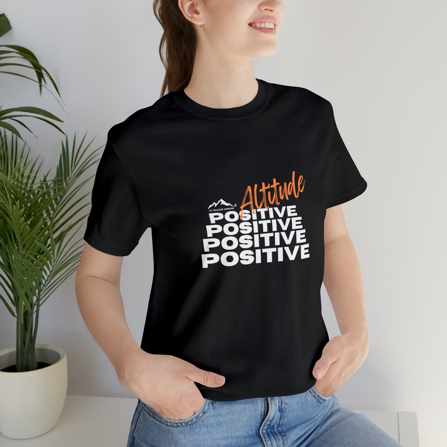 T-Shirt Jersey- Unisexe  - Collection "Positive Altitude" (250)