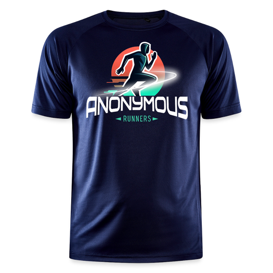 T-Shirt Training - Anonymous Runners 2025 - marine foncé