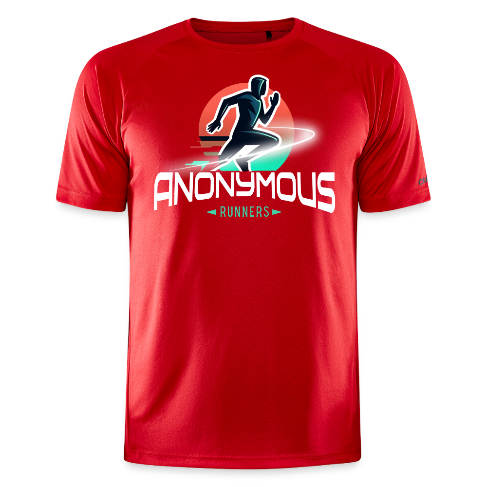 T-Shirt Training - Anonymous Runners 2025 - rouge