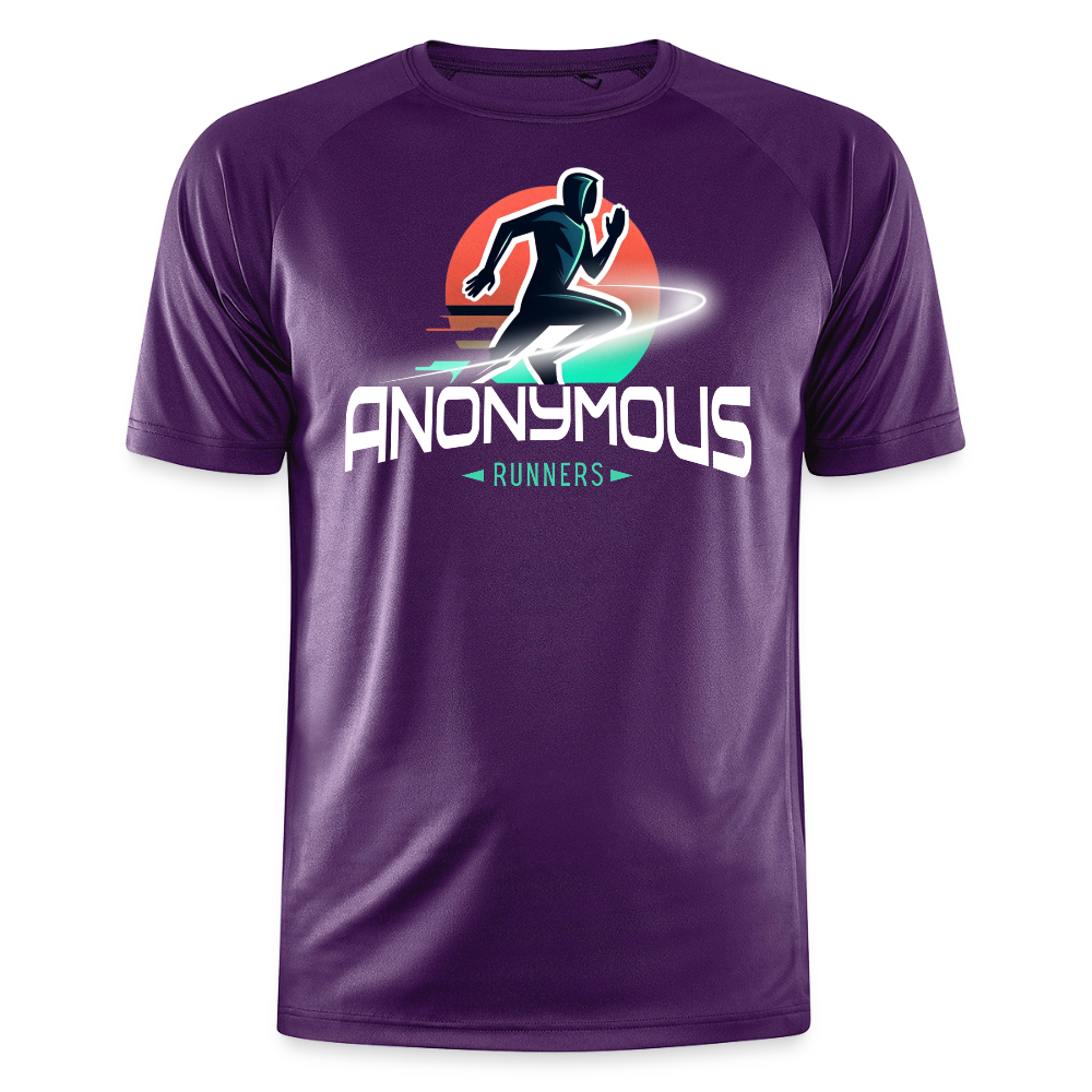 T-Shirt Training - Anonymous Runners 2025 - lila