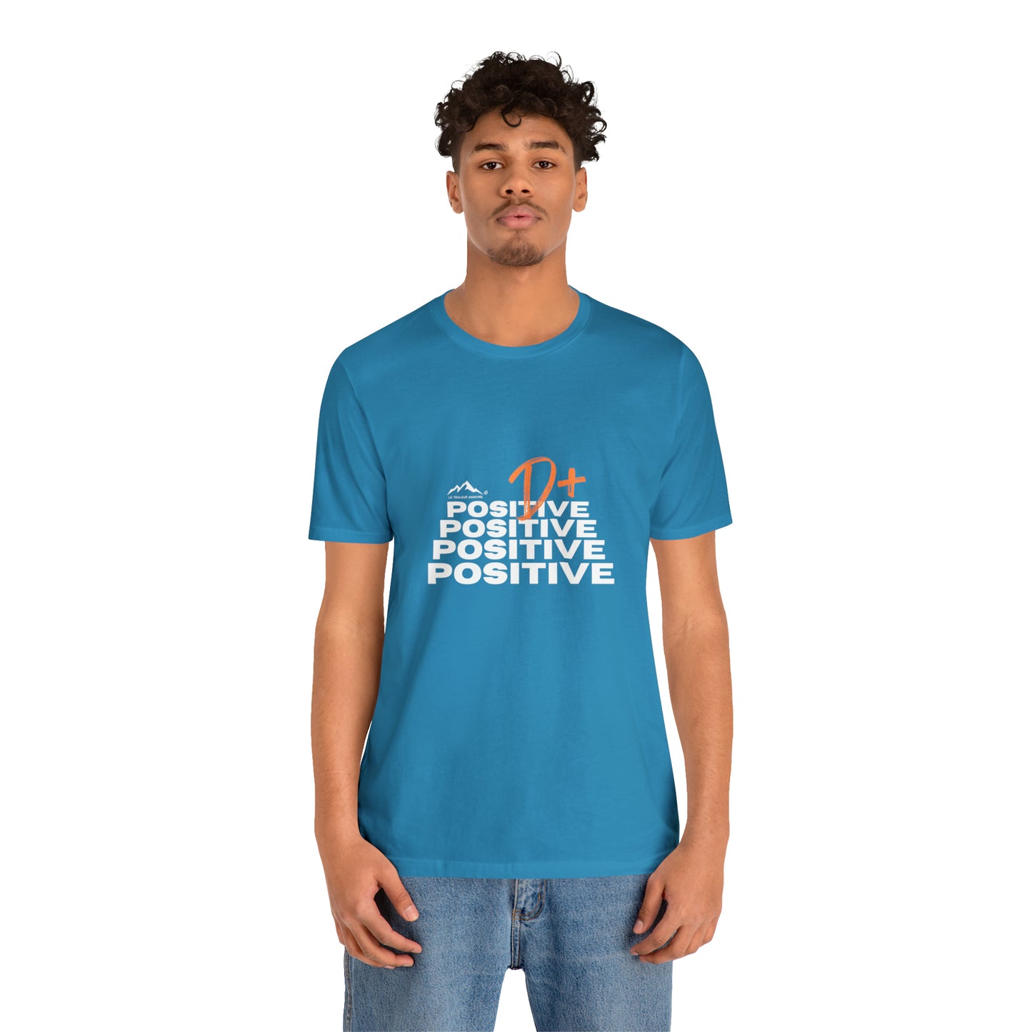 Jersey T-shirt - Unisex - "Positive D+" Collection (350)