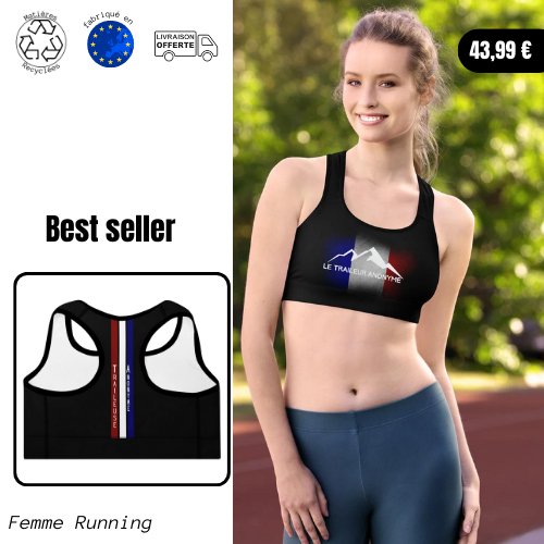 Brassière Running - LTA France - Le Traileur Anonyme