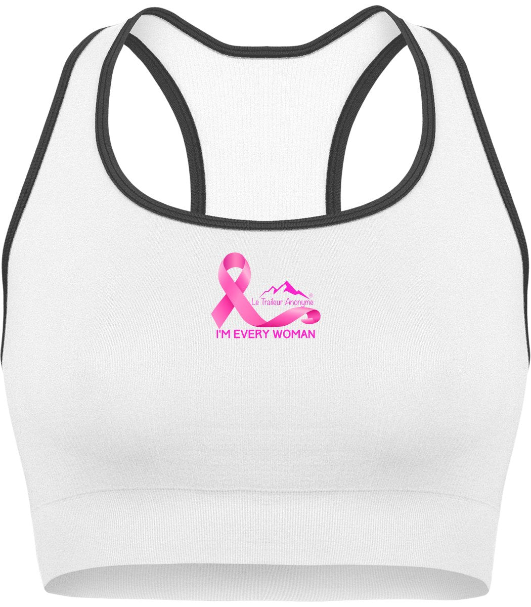 🩷 Brassière sport sans couture - Edition Octobre Rose 🩷 - Le Traileur Anonyme