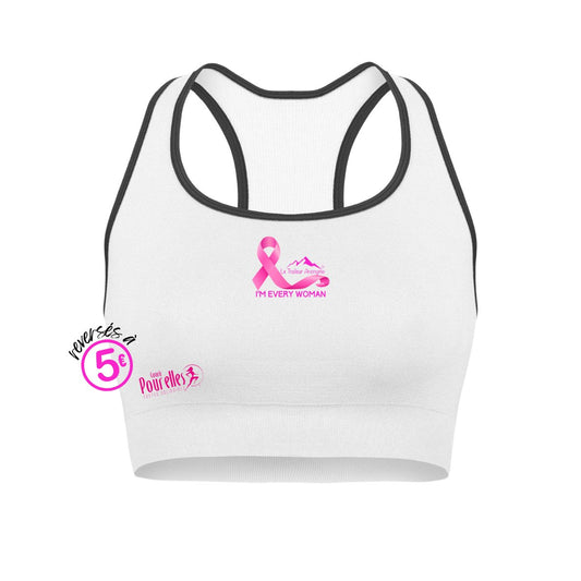 🩷 Brassière sport sans couture - Edition Octobre Rose 🩷 - Le Traileur Anonyme