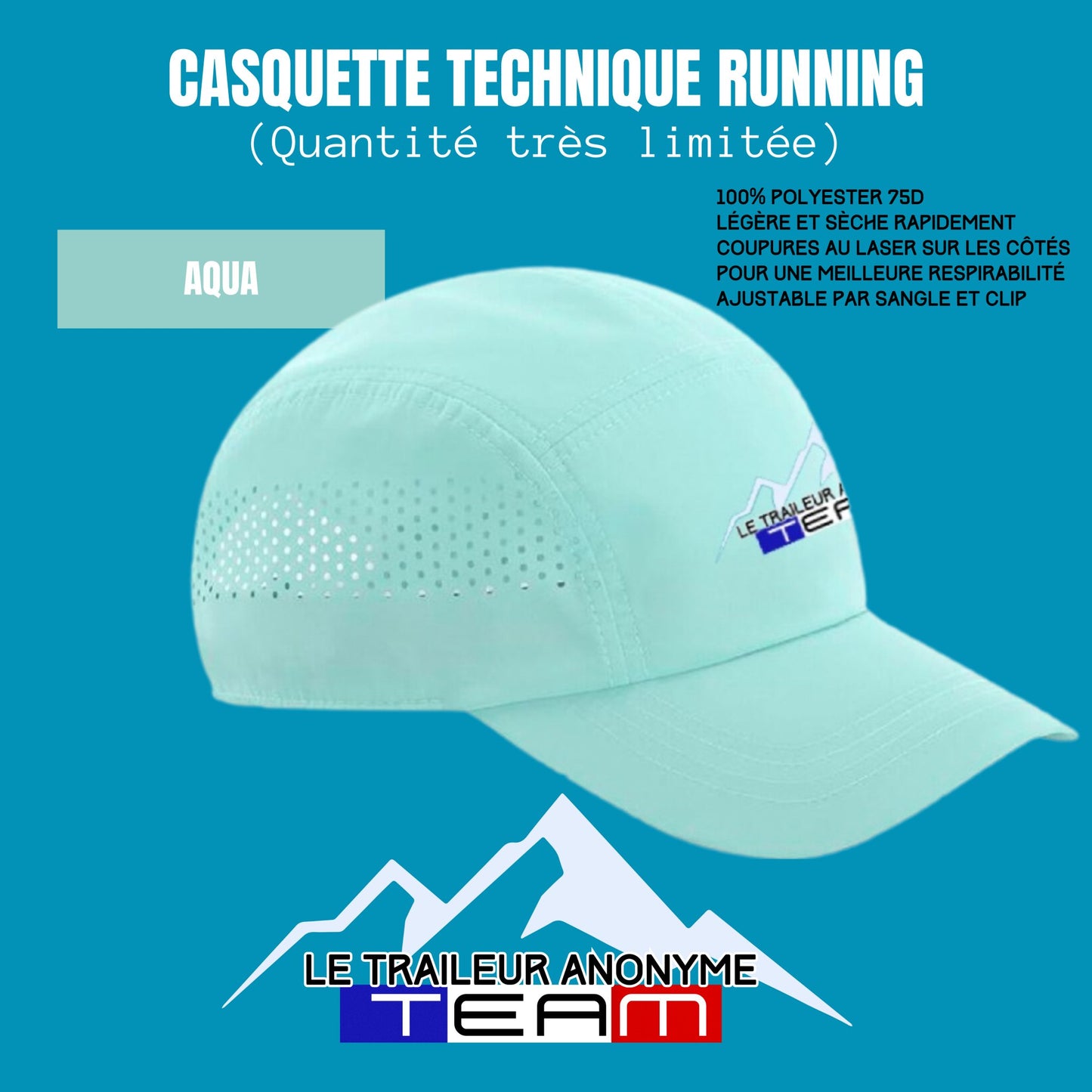 Casquette Running Unisexe - Le Traileur Anonyme