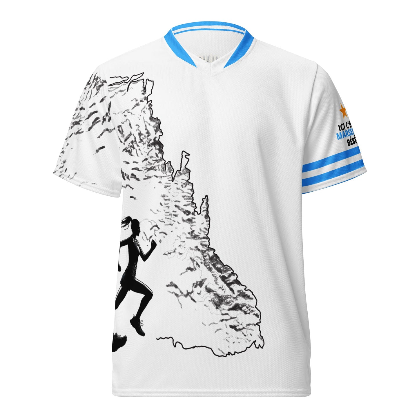 Maillot Running - Unisexe - French Cities - Marseille - Le Traileur Anonyme