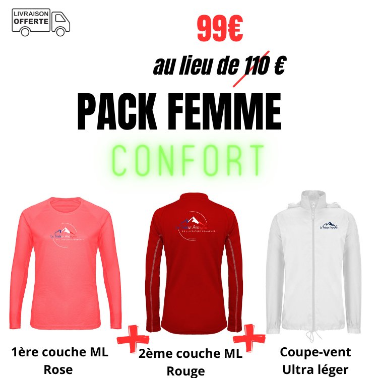 Pack Femme Confort - Le Traileur Anonyme