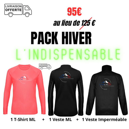 Pack Hiver - L’indispensable 3 couches - Femme - Le Traileur Anonyme