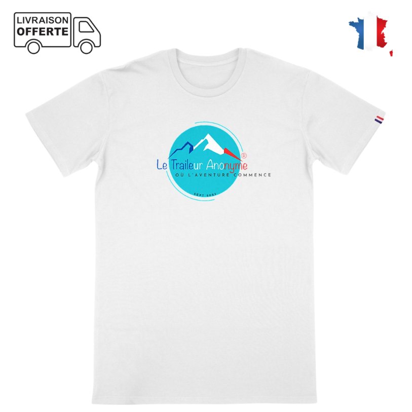 T-Shirt Bio - Homme - 🇫🇷Made in France🇫🇷 - Eponyme - Le Traileur Anonyme