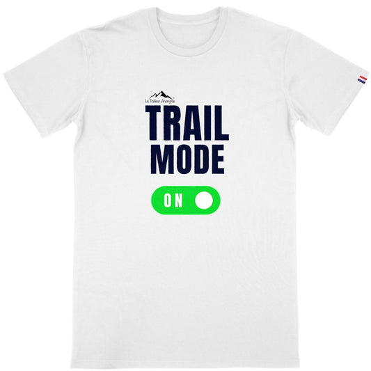 T-Shirt Coton Bio- 🇫🇷Made in France🇫🇷 - Homme - Collection "Trail Mode" (1510) - Le Traileur Anonyme