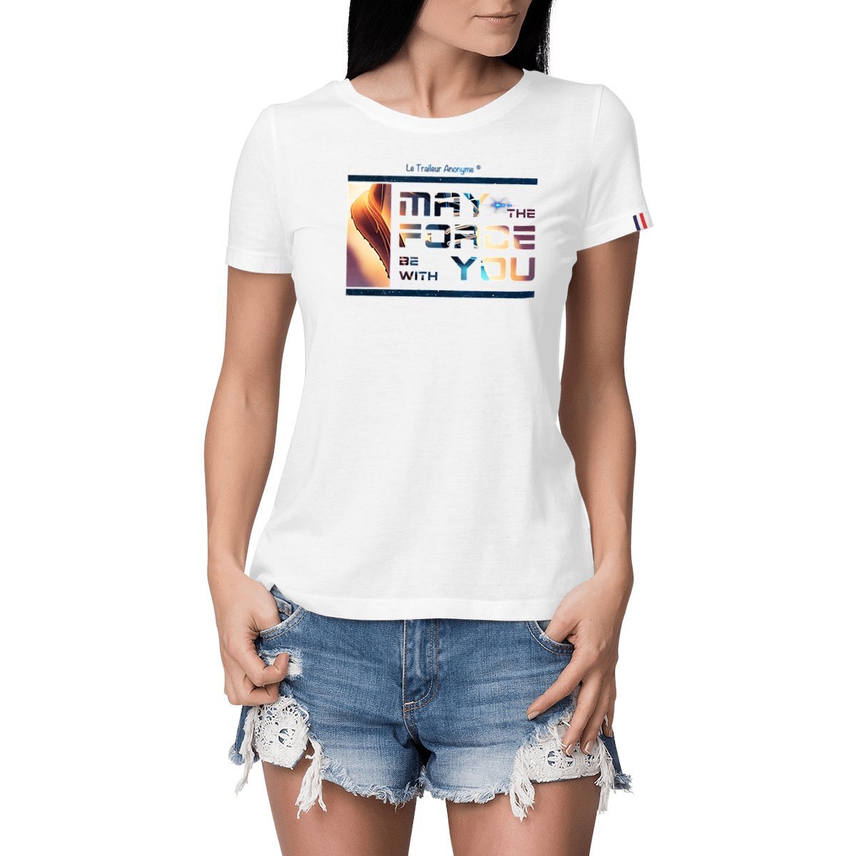 T-Shirt - Femme - 🇫🇷Made in France🇫🇷 - Force - Le Traileur Anonyme