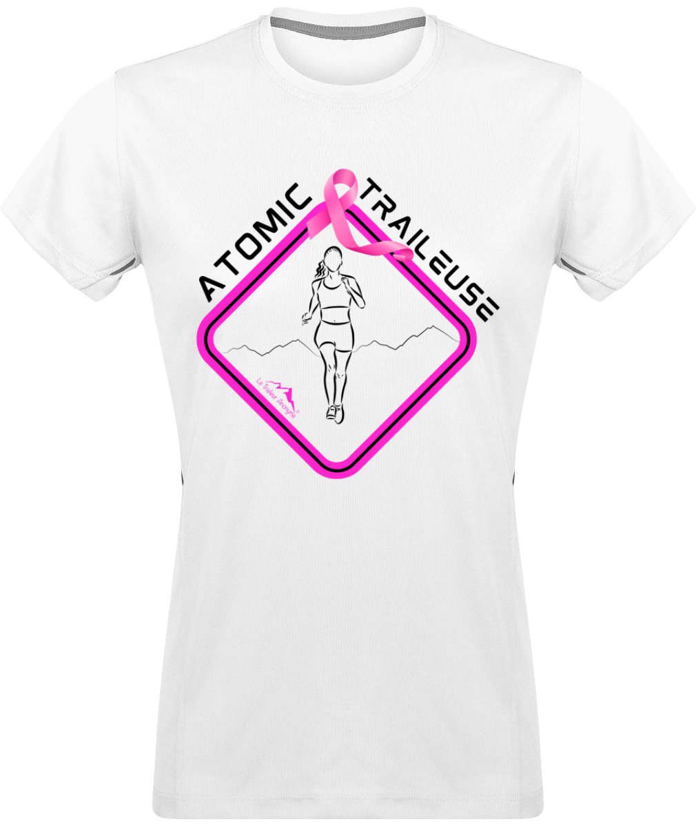 🩷 T-Shirt Femme Sport Premium - Edition Octobre Rose 2023🩷 - Le Traileur Anonyme