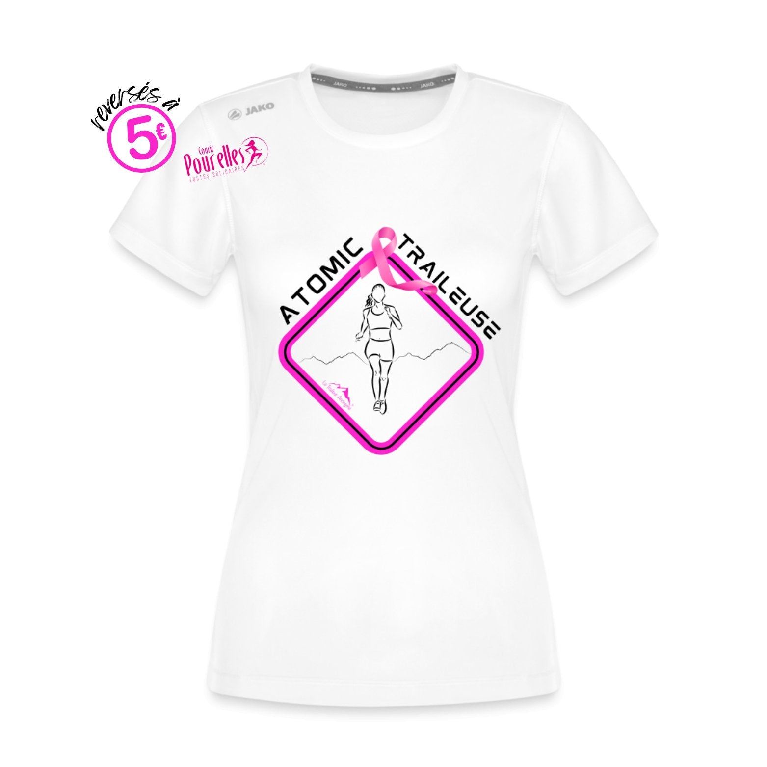 🩷T-shirt Femme Sport Ultimate - Edition Octobre Rose 2023🩷 - Le Traileur Anonyme