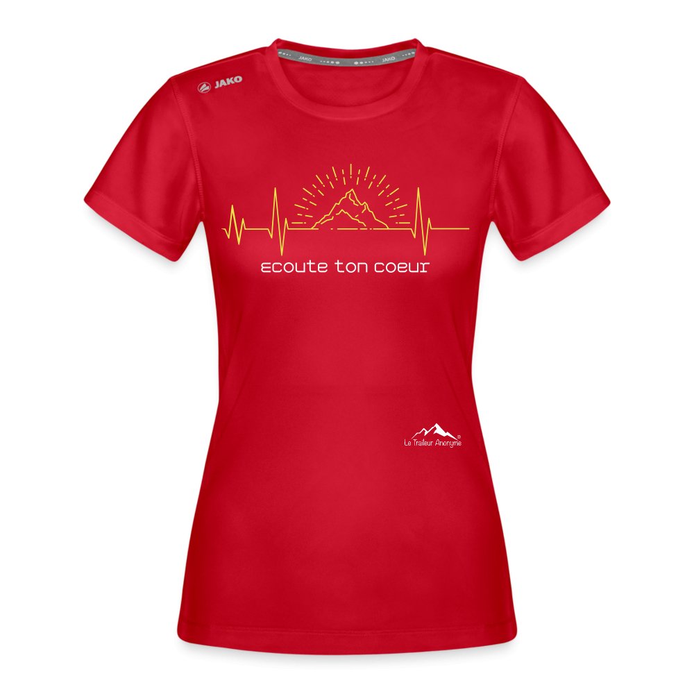 T-Shirt Running - Femme - Collection "Mountain Heart" - Le Traileur Anonyme