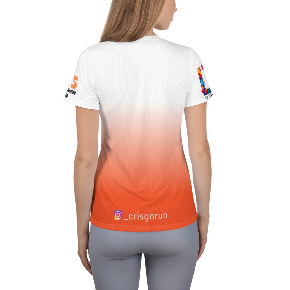 T-Shirt Running Femme - Personnalisation Cris 3 - Le Traileur Anonyme