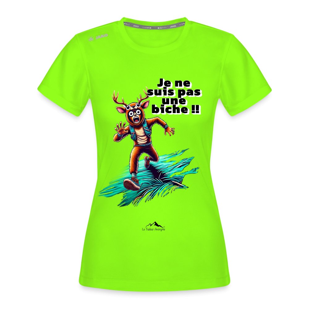 T-Shirt Running Femme - SafeRun - Le Traileur Anonyme