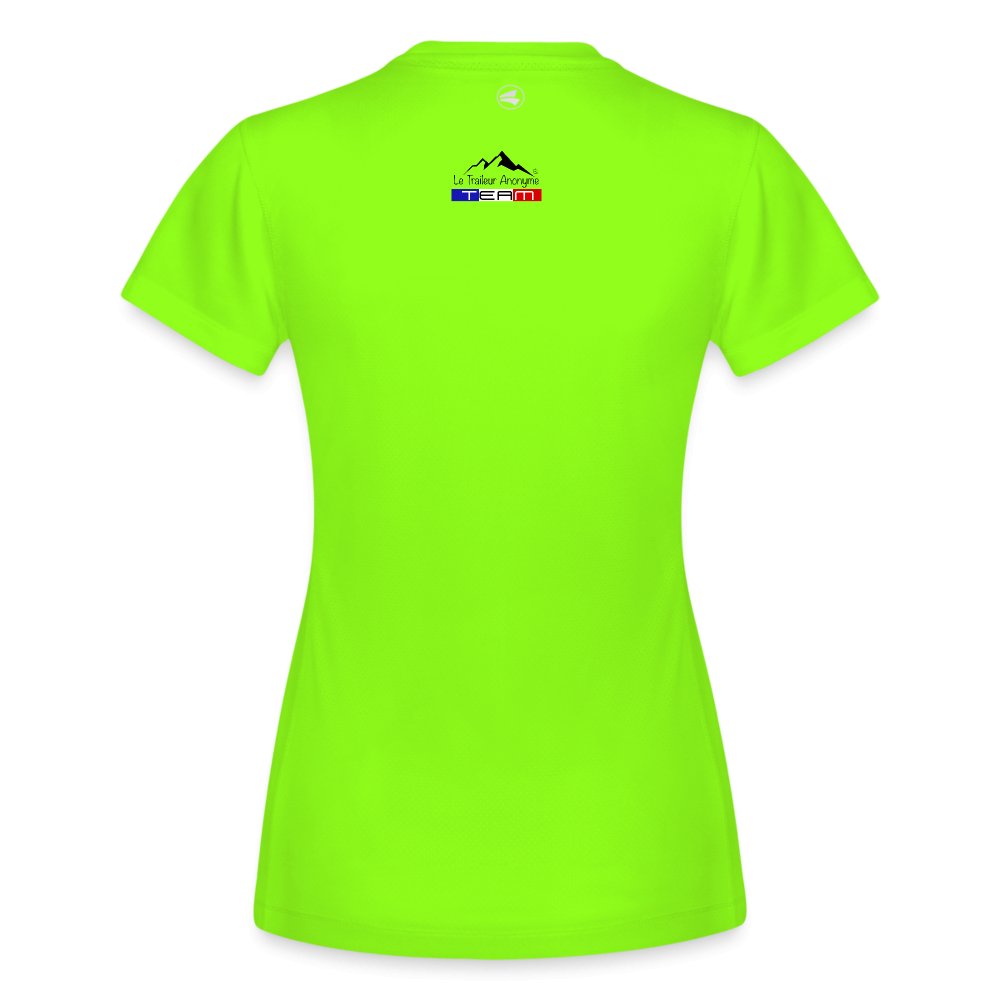 T-Shirt Running Femme - SafeRun - Le Traileur Anonyme