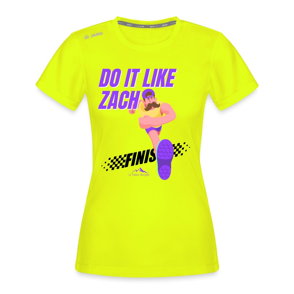 T-Shirt Running - Femme - ZACH Edition - Le Traileur Anonyme