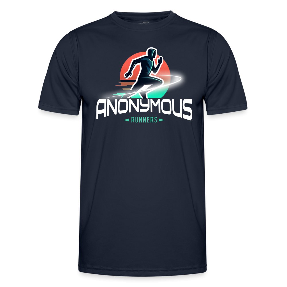 T-Shirt Running - Homme - Anonymous Runners (SPOD) - Le Traileur Anonyme