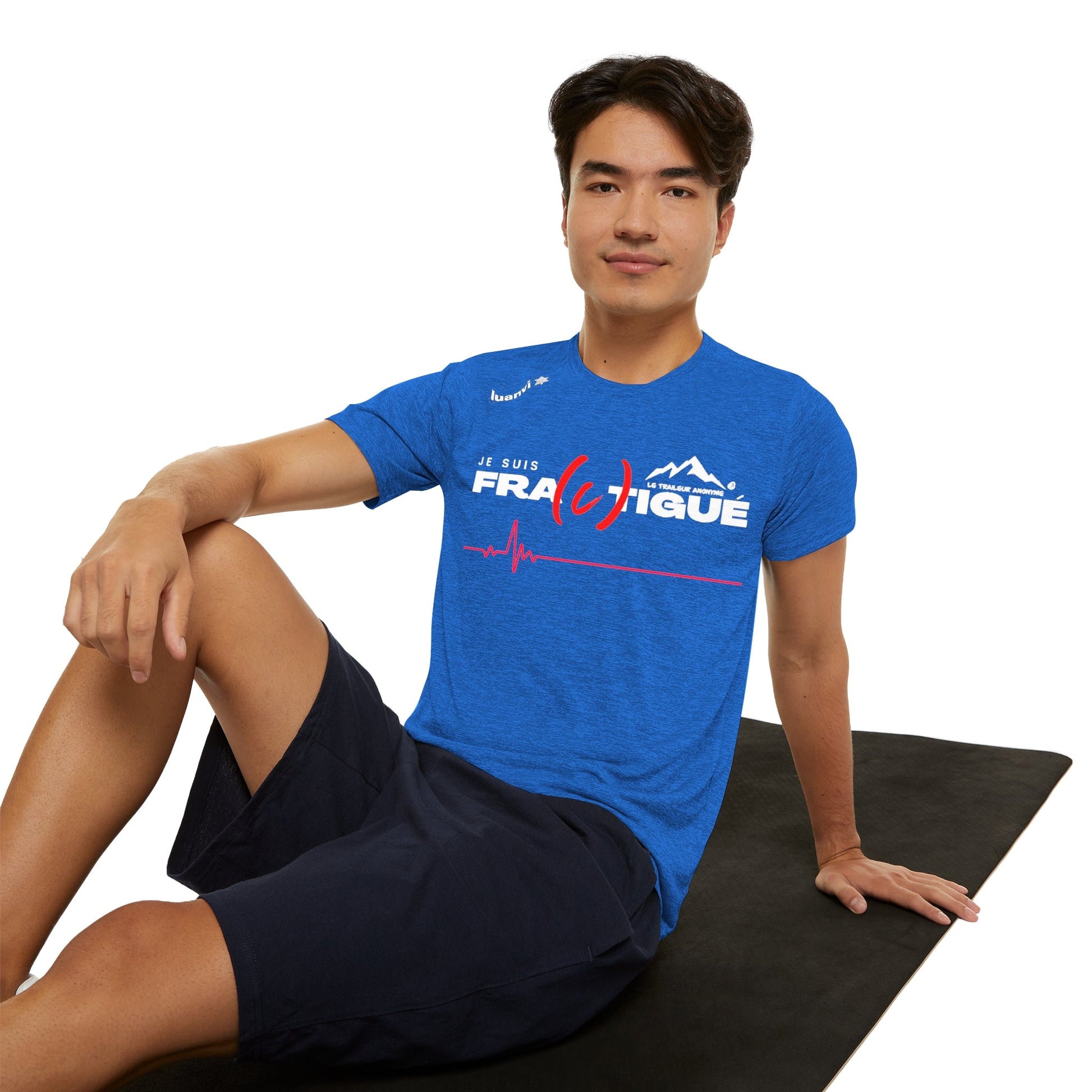 T-Shirt Running - Homme - Collection "Fra©tigué" - Le Traileur Anonyme