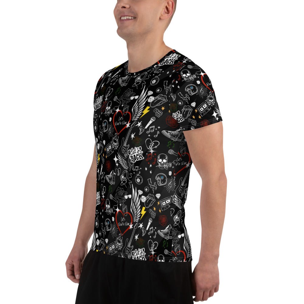 T-Shirt Running - Homme- Collection Rock - Le Traileur Anonyme