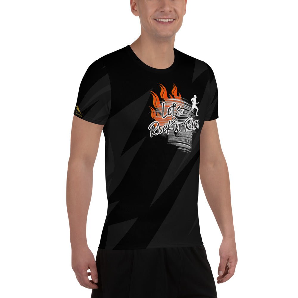 T-Shirt Running - Homme - Collection Rock - Let's Rock'n Run - Le Traileur Anonyme