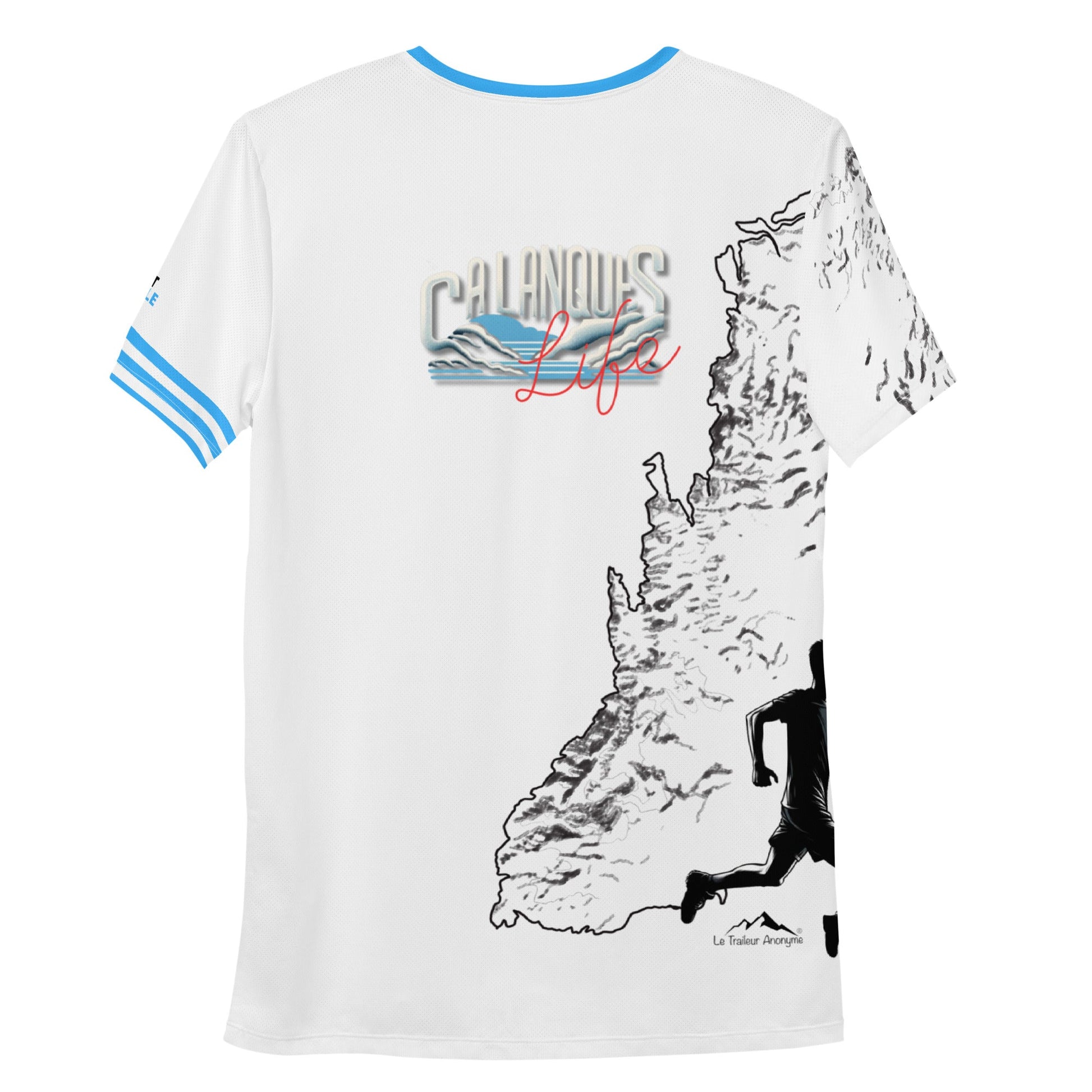 T-Shirt Running - Homme - French Cities - Marseille - Le Traileur Anonyme