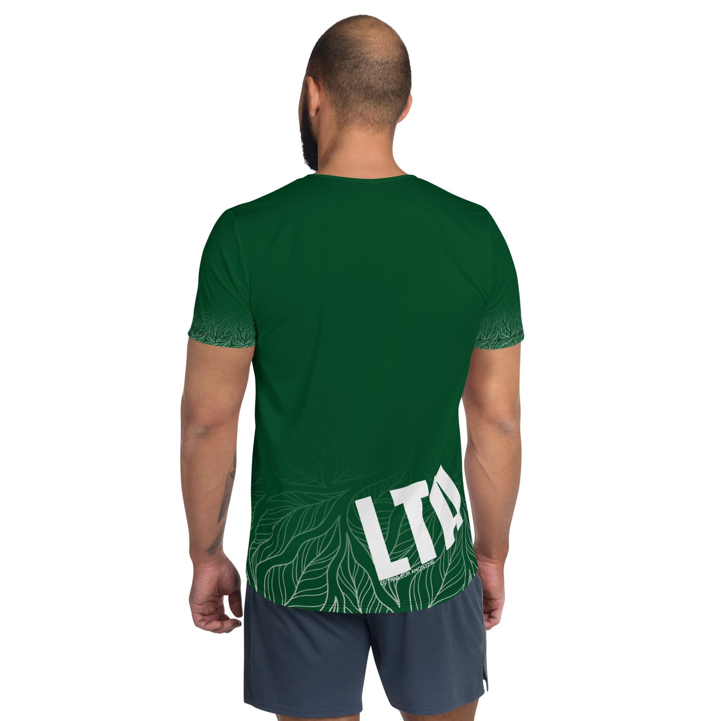 T-Shirt Running Homme - Green Forest - Le Traileur Anonyme