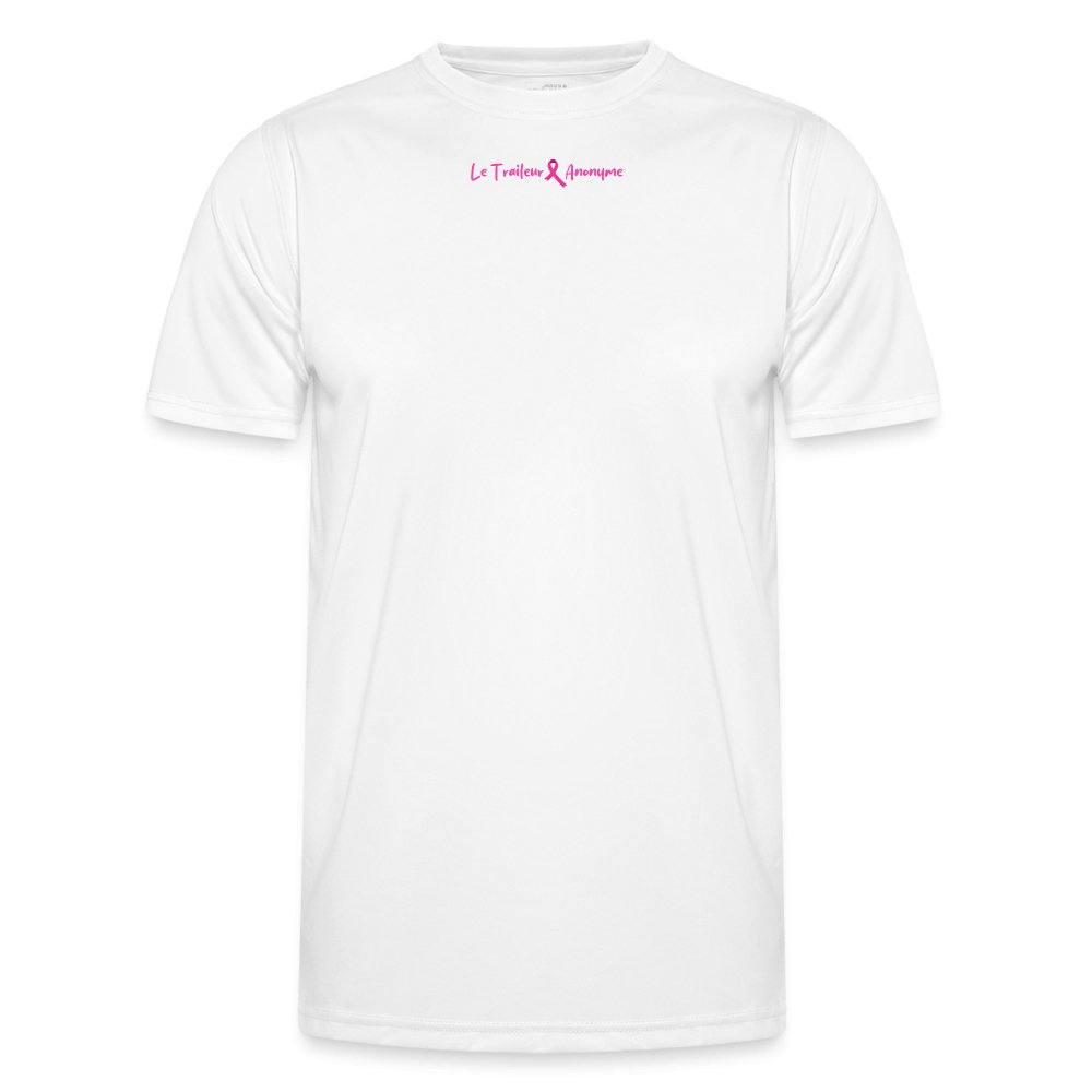 T-Shirt Running Homme - LTA Rose - Le Traileur Anonyme