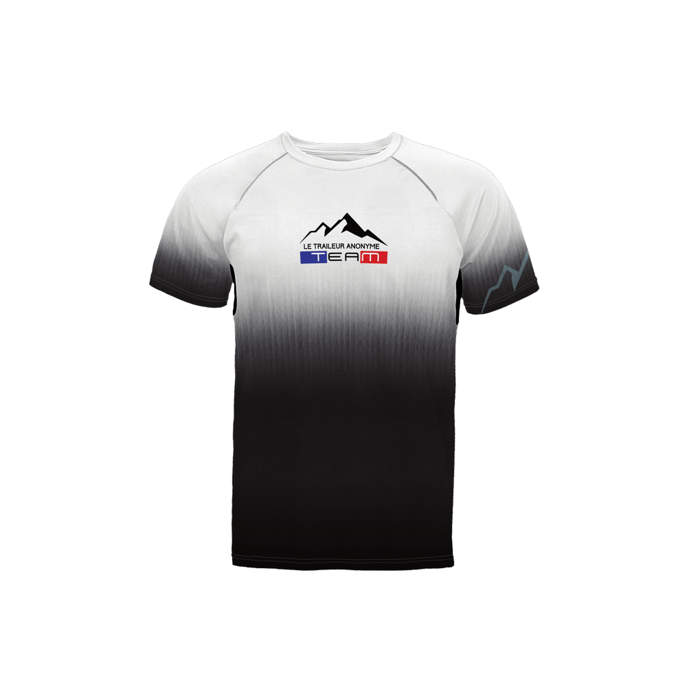 T-Shirt Running Homme - Team B&W - Le Traileur Anonyme