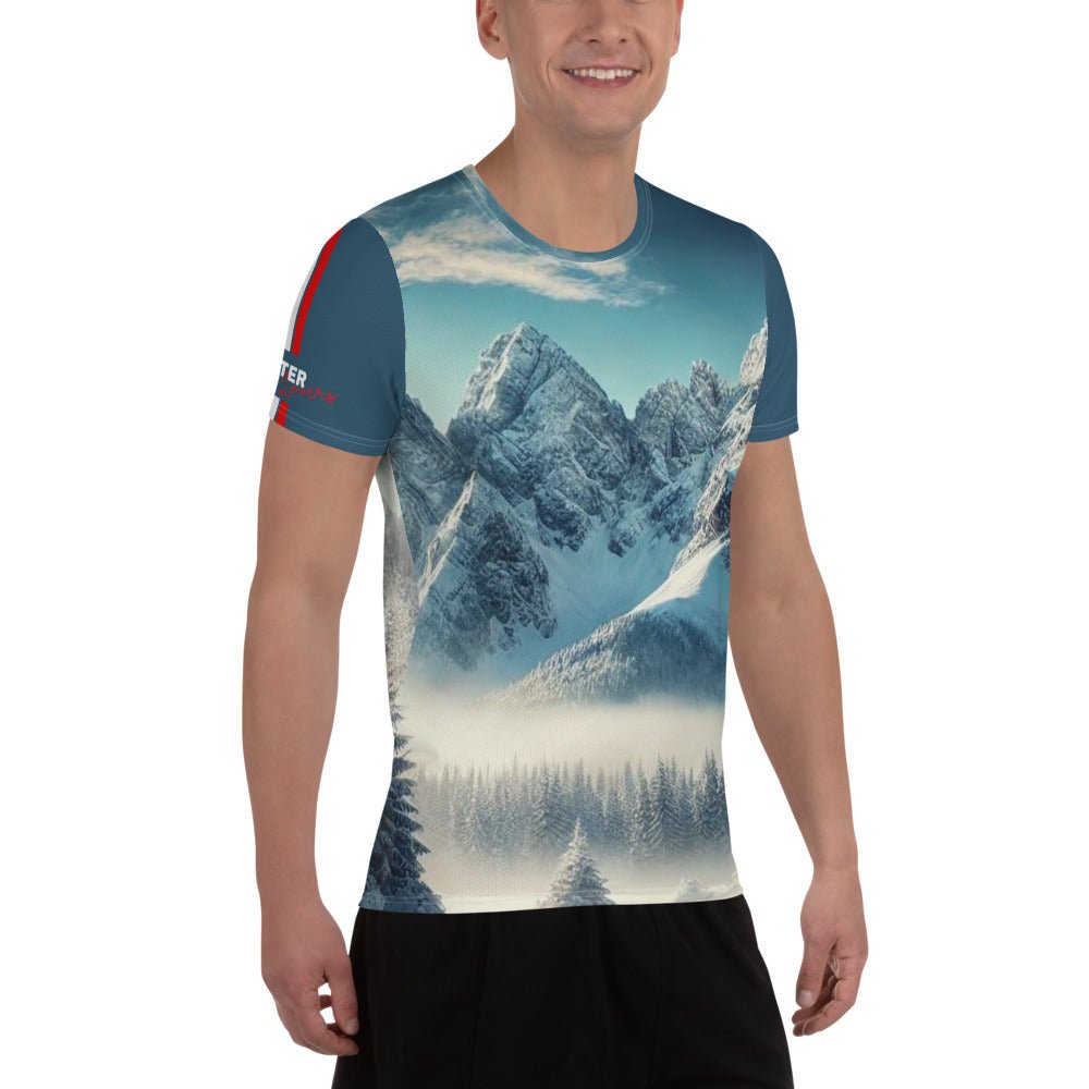 T-Shirt Running Homme - Winter Lovers - Le Traileur Anonyme