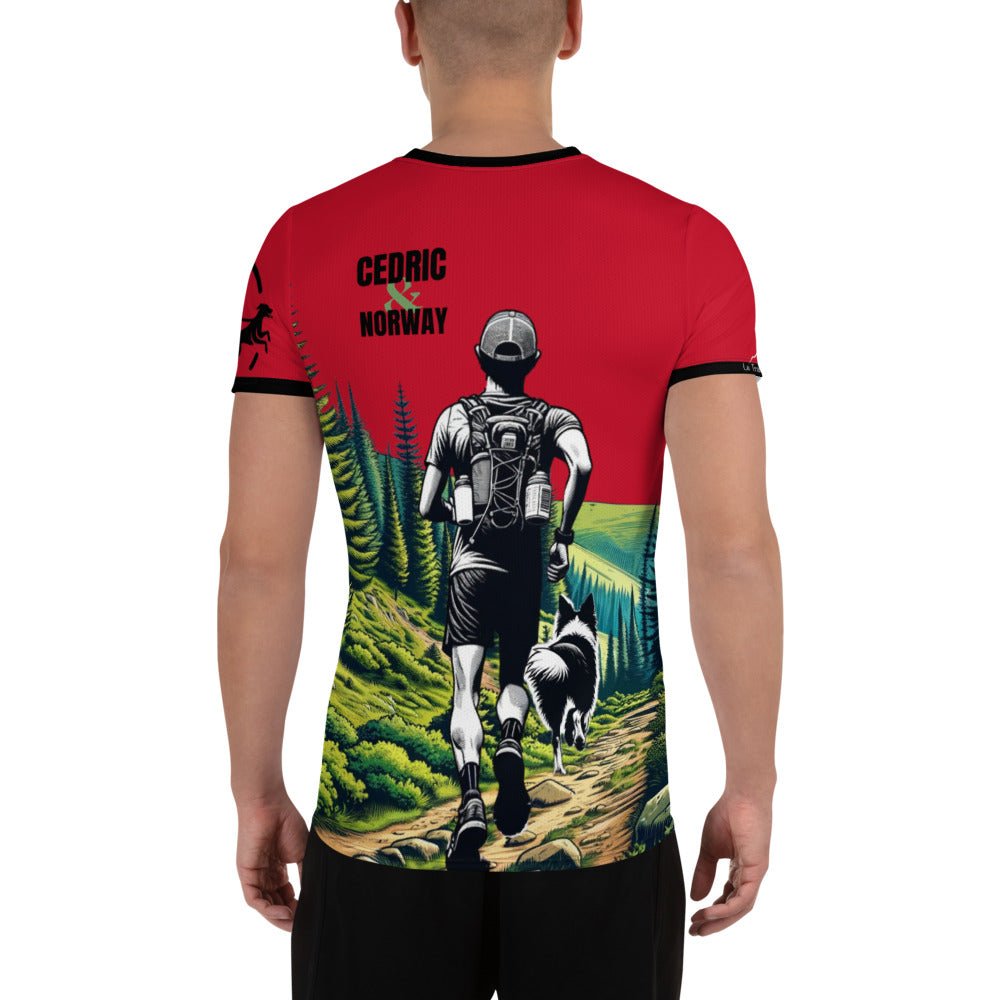 T-Shirt Running personnalisé - Cédric & Norway - Le Traileur Anonyme