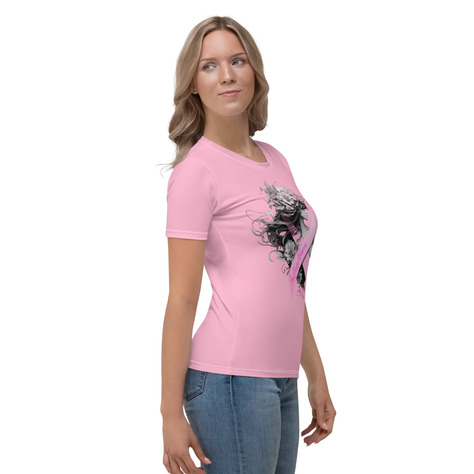 Tee - shirt Sport - Femme - Octobre Rose - Le Traileur Anonyme