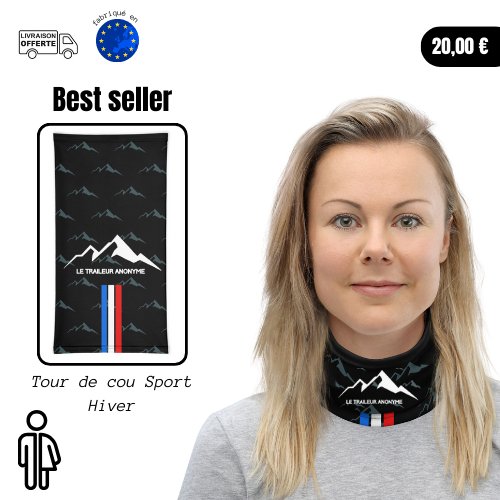 Tour de cou - Sport - Hiver - Le Traileur Anonyme - Le Traileur Anonyme